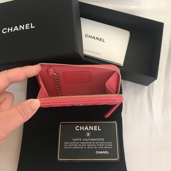 BNIB 18S Pearly Pink Key Ring Holder/Pouch - Picture 4 of 8